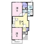 デフィの間取り画像