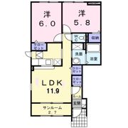 オーレリアの間取り画像