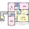 ファインヴィラ Cの間取り画像