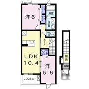 ミドルリアサニーの間取り画像