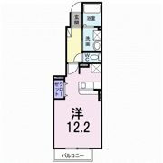 カルム サンリットA Ⅰの間取り画像