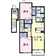 メゾン ド クロワッサンの間取り画像