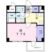T＆A横浜白金の間取り画像