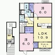 プリムロ－ズ Ⅰの間取り画像