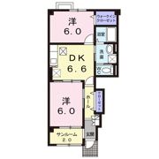 ソレアード Ⅱの間取り画像