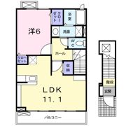 エクセレンテⅢの間取り画像