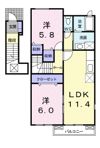 エテルノの間取り画像