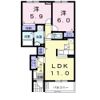 ポエム・アイAの間取り画像