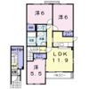 シーダー天王Aの間取り画像