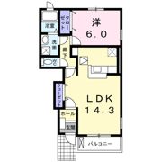 ラ・レーヴ アンの間取り画像