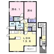 ラ・レーヴ アンの間取り画像
