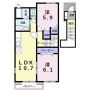 アルドールの間取り画像