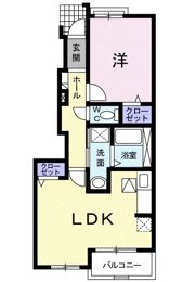 アンセリウムBの間取り画像