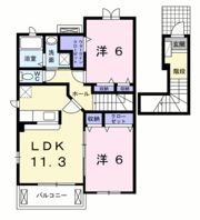 ロイヤルコートの間取り画像