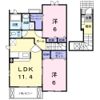 ベルメゾンセラ Aの間取り画像
