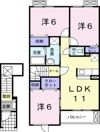 パルティールの間取り画像