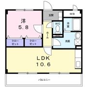 グランソレイユの間取り画像