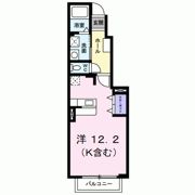 Sone ApartmentBの間取り画像