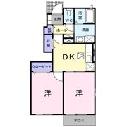 ソレイユ ヴィラの間取り画像