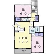 カーサ・フィオーレAの間取り画像