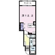 ラッフィナートⅢの間取り画像