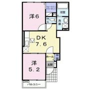 アヴニール Ⅰの間取り画像