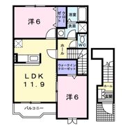 ドルチェ Aの間取り画像