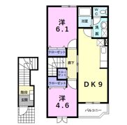 コリ－ヌ空木の間取り画像