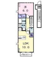 フラン大治の間取り画像