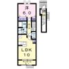 星六 弐号館の間取り画像