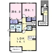ブランシェ エレガンの間取り画像