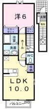 ファーストヒストリーCの間取り画像
