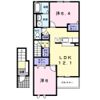 プラシード ピアッツァAの間取り画像