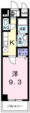 カーサ イリーデの間取り画像