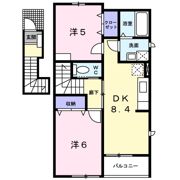 ココタイム Aの間取り画像