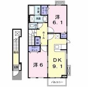 エラルバの間取り画像