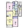 ベル フィオーレBの間取り画像