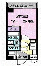 アドニスコート加美の間取り画像