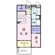 アラン コートの間取り画像
