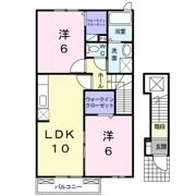 ミルトフリーデⅢの間取り画像
