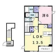パーシモンの間取り画像