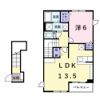 パーシモンの間取り画像
