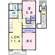 アウローラ Ⅰの間取り画像