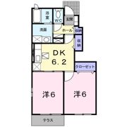 エスポワール参番館の間取り画像