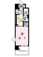 サン住吉Ⅱの間取り画像