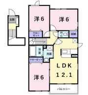 ベルハーモニーの間取り画像