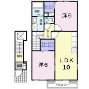 サンリセスAの間取り画像