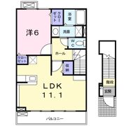 パッションフラワーの間取り画像