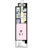 belle・franc祥鳥橋の間取り画像