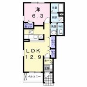 メリディオ葛原Cの間取り画像